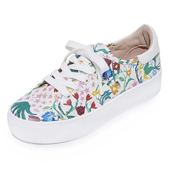 Alice + Olivia Shoes - Alice + Olivia Floral Print Sneakers